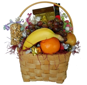 Picture of Fruit, Nuts & Chocolates Gift Basket