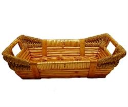 Picture of Rectangular Wooden Basket