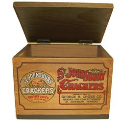 Picture of St. Johnsbury Wooden Cracker Box