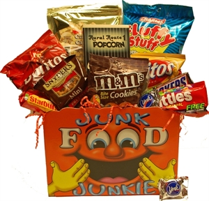 Picture of Junk Food Junkie Gift Basket