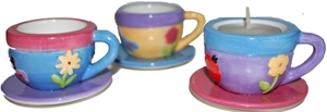Picture of Tea Cup Tealight Candles