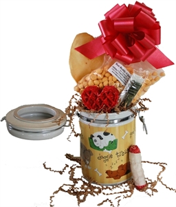 Picture of Dog Treat Canister Gift