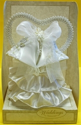 Picture of Wedding Cake Topper - "Satin Elegance" Weddings by Amscan