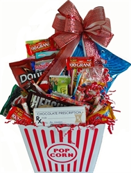 Picture of Get Well Popcorn Tub Full of Treats