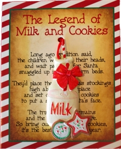 Picture of Milk & Cookies Ornament